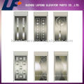 Hairline Stainless Steel / Mirro / Etching Door Elevator